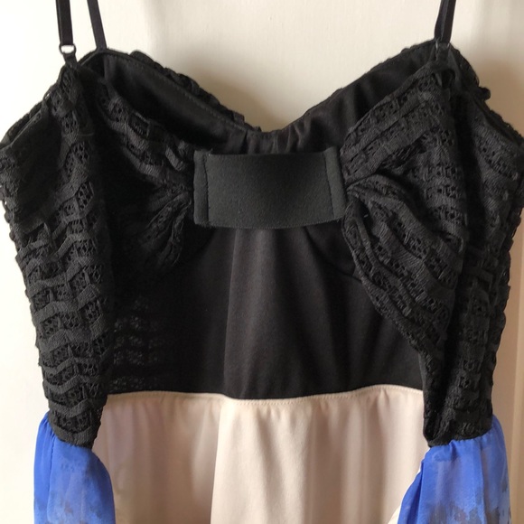 Trixxi Maxi Dress Adjustable Straps Open Back Sz M - Picture 6 of 8